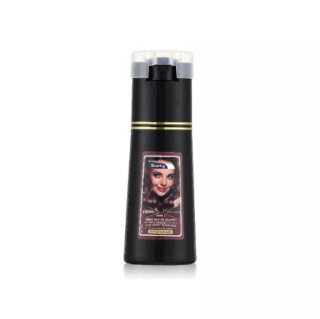 Starky Hair Color Shampoo Brown Color B 20 - 250 Ml: Natural Brown Hair & aLocks
