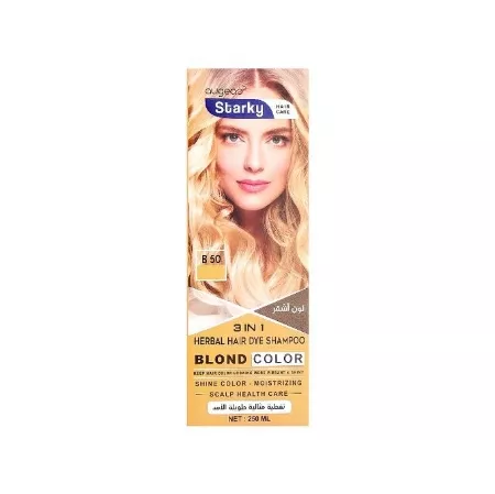 Starky Hair Color Shampoo Blond Color B 50 - 250 Ml