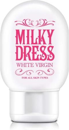 Milky Dress White Virgin Wrinkle & Whitening