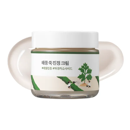 Picture of ROUND LAB Mugwort Calming Cream 80ml: Soothe Your Skin and Calm Your Mind