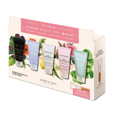 Mary & May Vegan Wash Off Mask Mini Gift Set